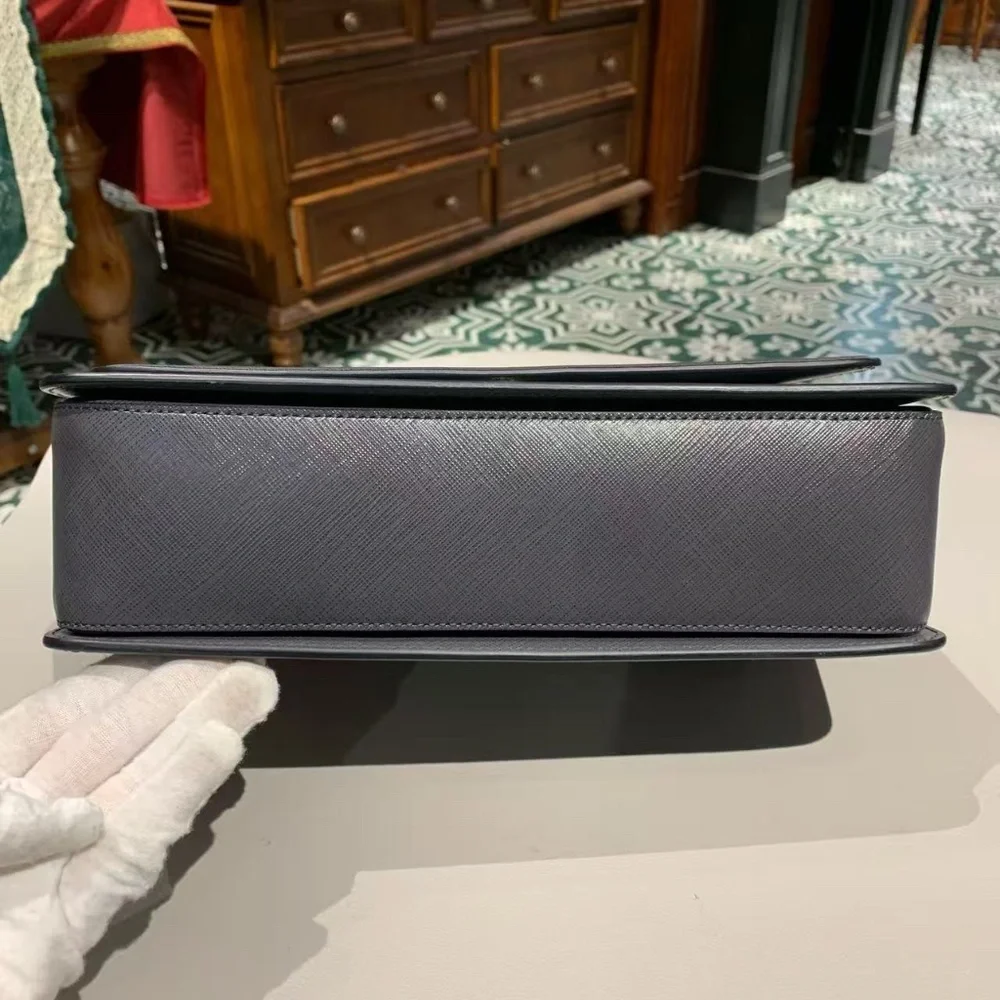 N16 Slightly Used Salvatore Ferragamo Grey Handbag Small - Picture 9 of 16